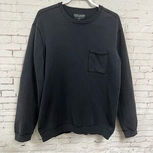 Cody James Men XL Black Pullover Chest Pocket Sweater